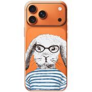 Прозорий чохол BoxFace Apple iPhone 17 Pro Max MR. Rabbit