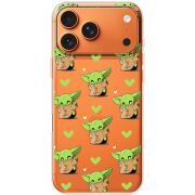 Прозорий чохол BoxFace Apple iPhone 17 Pro Max Pattern Baby Yoda