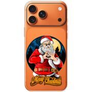 Прозорий чохол BoxFace Apple iPhone 17 Pro Max Cool Santa