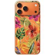 Прозорий чохол BoxFace Apple iPhone 17 Pro Max Tropical Flowers