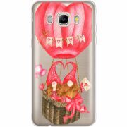 Прозрачный чехол Uprint Samsung J710 Galaxy J7 2016 Valentine Dwarfs