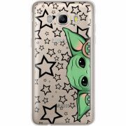Прозрачный чехол Uprint Samsung J710 Galaxy J7 2016 Baby Yoda