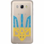 Прозрачный чехол Uprint Samsung J710 Galaxy J7 2016 Gold Trident