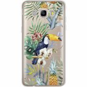 Прозрачный чехол Uprint Samsung J710 Galaxy J7 2016 Tucan