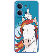 Чохол BoxFace Poco C85 Fuck Unicorn
