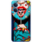 Чохол BoxFace Poco C85 Girl Pop Art