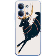 Чохол BoxFace Poco C85 Black Deer