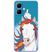 Чохол BoxFace Infinix Smart 10 Fuck Unicorn