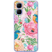 Чохол BoxFace Infinix Smart 10 Birds in Flowers