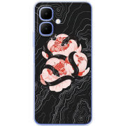 Чохол BoxFace Infinix Smart 10 Snake Rose