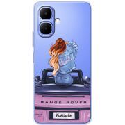 Прозорий чохол BoxFace Infinix Smart 10 Boss Babe
