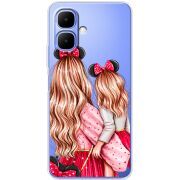 Прозорий чохол BoxFace Infinix Smart 10 Mouse Girls