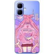 Прозорий чохол BoxFace Infinix Smart 10 Wiked Lady