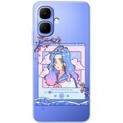 Прозорий чохол BoxFace Infinix Smart 10 The Sakuras Will Cry For You