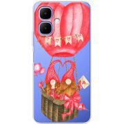 Прозорий чохол BoxFace Infinix Smart 10 Valentine Dwarfs