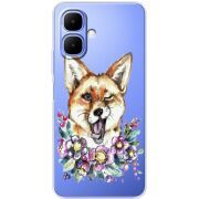 Прозорий чохол BoxFace Infinix Smart 10 Winking Fox