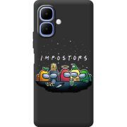 Чорний чохол BoxFace Infinix Smart 10 Among Us Impostors