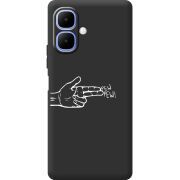 Чорний чохол BoxFace Infinix Smart 10 Pew Pew
