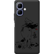 Чорний чохол BoxFace Infinix Smart 10 