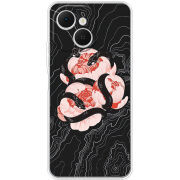 Чохол BoxFace Tecno Spark 40C Snake Rose