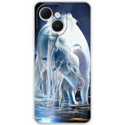Чохол BoxFace Tecno Spark 40C White Horse