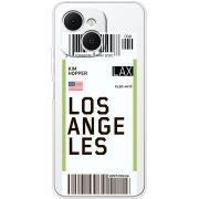 Прозорий чохол BoxFace Tecno Spark 40C Ticket Los Angeles