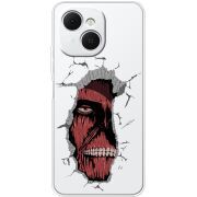 Прозорий чохол BoxFace Tecno Spark 40C Нападение Титана