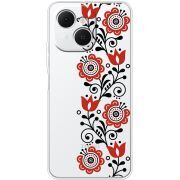 Прозорий чохол BoxFace Tecno Spark 40C Ethno Ornament