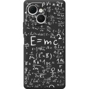Чорний чохол BoxFace Tecno Spark 40C E=mc2
