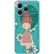 Чохол BoxFace Tecno Spark 40 Dream Girl