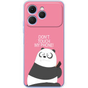 Чохол BoxFace Tecno Spark 40 Dont Touch My Phone Panda