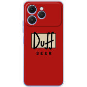 Чохол BoxFace Tecno Spark 40 Duff beer