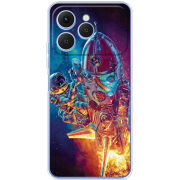 Чохол BoxFace Tecno Spark 40 Astronaut in Space