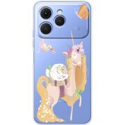 Прозорий чохол BoxFace Tecno Spark 40 Uni Blonde