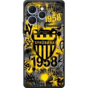 Чорний чохол BoxFace Tecno Spark 40 