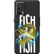 Чорний чохол BoxFace Realme GT 5G Fish