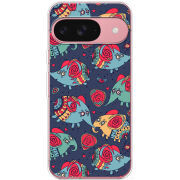 Чохол BoxFace Google Pixel 10 Flying Elephants