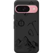 Чорний чохол BoxFace Google Pixel 10 Mountains