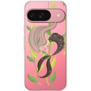 Прозорий чохол BoxFace Google Pixel 10 Cute Mermaid