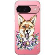 Прозорий чохол BoxFace Google Pixel 10 Winking Fox