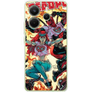 Чохол BoxFace Xiaomi Redmi Note 14 4G Global version Deadpool and Mary Jane