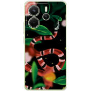 Чохол BoxFace Xiaomi Redmi Note 14 4G Global version Red Snake