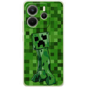 Чохол BoxFace Xiaomi Redmi Note 14 4G Global version Minecraft Creeper