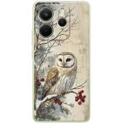 Чохол BoxFace Xiaomi Redmi Note 14 4G Global version Christmas Owl