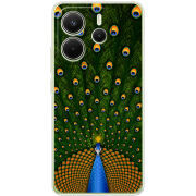 Чохол BoxFace Xiaomi Redmi Note 14 4G Global version Peacocks Tail