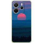 Чохол BoxFace Xiaomi Redmi Note 14 4G Global version Cold Red Light