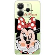 Прозорий чохол BoxFace Xiaomi Redmi Note 14 4G Global version Lady M