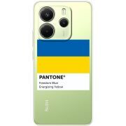 Прозорий чохол BoxFace Xiaomi Redmi Note 14 4G Global version Pantone вільний синій