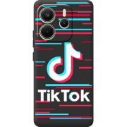 Чорний чохол BoxFace Xiaomi Redmi Note 14 4G Global version Tik Tok