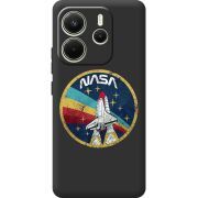Чорний чохол BoxFace Xiaomi Redmi Note 14 4G Global version NASA